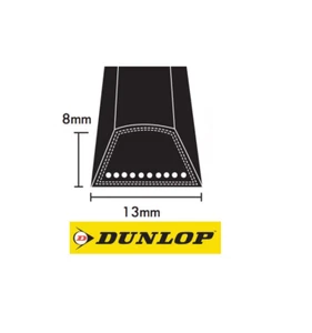 DUNLOP A SECTION V BELT SIZES A20 - A80 V BELT 13MM X 8MM VEE BELT - Picture 1 of 2