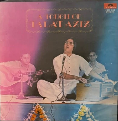 A Touch Of Talat Aziz Ghazals 12" LP Record Bollywood Rare Vinyl 1980 Indian NM - Image 1 of 3
