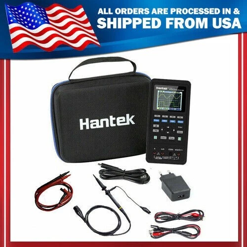 Hantek 2D42 Digital 2in1 2CH Oscilloscope+Multimeter 40MHz Bandwidth 250MSa/s - Image 1 of 1