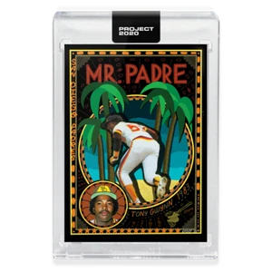 TOPPS PROJECT 2020 - TONY GWYNN RC #94 -1983 Rookie by EFDOT - San Diego PADRES - Picture 1 of 3