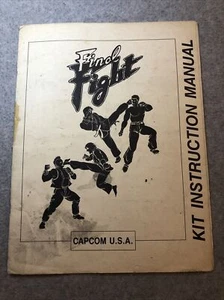 ****** Final Fight Arcade Game Manual Service Guide Coin-op ***** - Picture 1 of 4