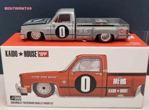 MINI GT KAIDO HOUSE CHEVROLET SILVERADO DUALLY KAIDO V2 #090 RAW CHASE - Picture 1 of 2