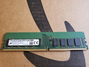 Used Micron 16 GB (1x16GB) PC4-2400T Memory Ram 2Rx8 - Picture 1 of 1