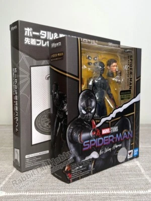 Juego especial traje negro y dorado BANDAI S.H.Figuarts Spider Man (en stock en EE. UU.) Foto 1 de 4