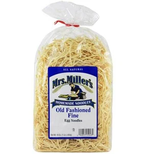 Fideos de huevo antiguos Mrs Millers finos caseros - 16 OZ - CADA UNO - Imagen 1 de 2