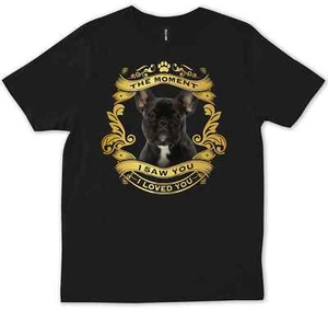 Funny Frenchie French Bulldog Spaniel Owner Mom Dad Gift Fur T-shirt - Picture 1 of 6