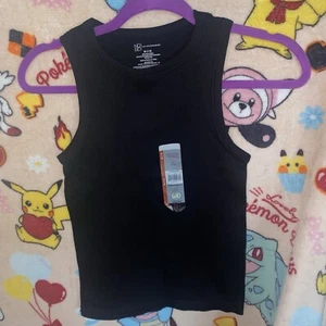 NOBO No Boundaries Seamless Tee T Tank Top Round Neck M (7-9)  Stretch Comfort - Picture 1 of 8