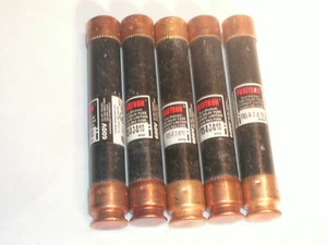 BUSSMANN FRS-R-2-8/10 DUAL ELEMENT TIME DELAY FUSE 2-8/10 AMP 600V - LOT OF 5 - Picture 1 of 1