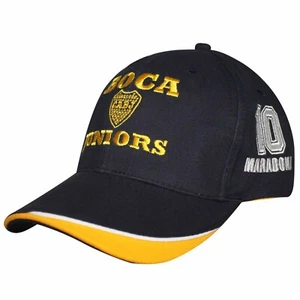 Cappellino da baseball ufficiale Boca Juniors CABJ e Diego Maradona - Completamente regolabile - Foto 1 di 4
