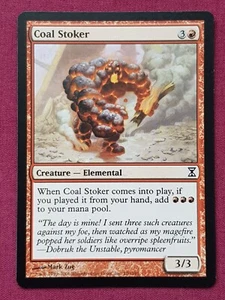 Magic The Gathering TIME SPIRAL COAL STOKER red card MTG - Picture 1 of 2