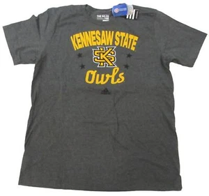 New Kennesaw State Owls MENS Sizes L-XL Gray Adidas Shirt $20 - Picture 1 of 5