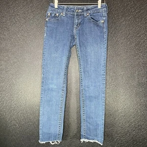 Miss Me Skinny-Jeans silbern genäht Fleur de Lis 27 x 27 Stil JP604853 - Bild 1 von 15