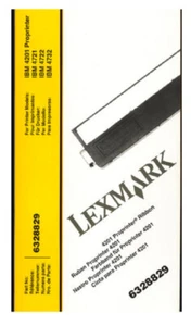 Original Ink Ribbon IBM Lexmark 4201 4721 4722 4732 Proprinter X24 I II Nylon - Picture 1 of 1