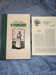 O Pioneers! by Willa Cather 1990 HC Reader's Digest Edition With Insert - Picture 1 of 10