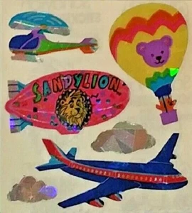 Sandylion Prismatic sticker - Transportation -1 strip (3 mod) -11802 Retried* - Picture 1 of 2