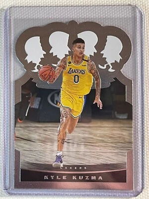 2020-21 PANINI CROWN ROYAL BASE KYLE KUZMA LOS ANGELES LAKERS BASKETBALL - Image 1 of 2
