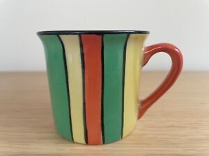 WHITTARDS of chelsea hand painted espresso cup striped