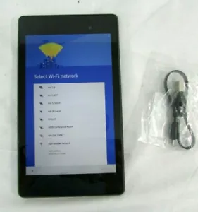 Tablet negra ASUS NEXUS 8 GB-16 GB 7" Android GOOGLE, probada - Imagen 1 de 4