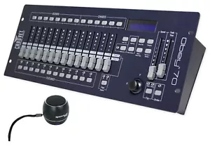 Chauvet DJ OBEY 70 DMX Controller+Pressure Sensitive Joystick+Bluetooth Speaker - Picture 1 of 12