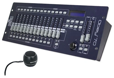 Chauvet DJ OBEY 70 DMX Controller+Pressure Sensitive Joystick+Bluetooth Speaker - Image 1 of 4