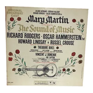 Sound of Music Original Broadway Soundtrack Vinyl 1959 Columbia Record Record LP - Imagen 1 de 9