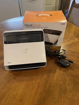 Neat Desk Desktop Document Scanner Digital Filing System ND-1000 With Box - Image 1 of 4