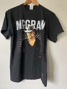 Vintage Y2K Tim McGraw 2008 Live Your Voice Tour Shirt Band Tee Musik T-Shirt Größe M - Bild 1 von 7