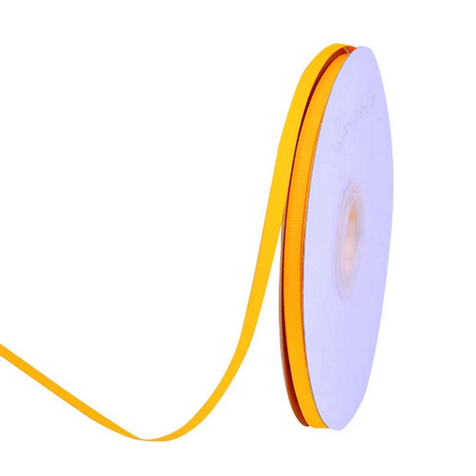 1/4" Wide Light Gold Grosgrain Ribbon - 50 Yard Spool - Image 1 of 1