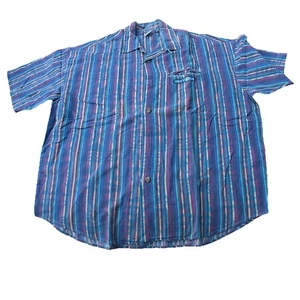 Vintage gotcha sport shirt Multicolor Striped button Up Men’s shirt sz Small - Picture 1 of 9
