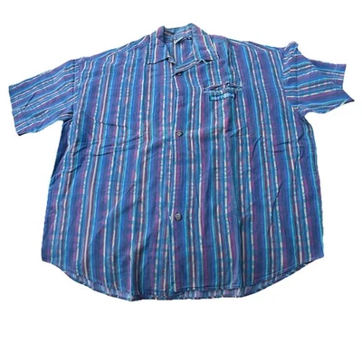 Vintage gotcha sport shirt Multicolor Striped button Up Men’s shirt sz Small - Image 1 of 4