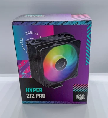 Cooler Master Hyper 212 Pro aRGB CPU Air Cooler, SickleFlow Edge 120 PWM Fan - Image 1 of 4
