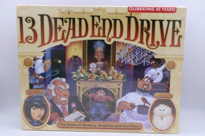 13 Dead End Drive Murder Mystery Family Juego de Mesa - 30 Aniversario NUEVO Precintado Foto 1 de 4