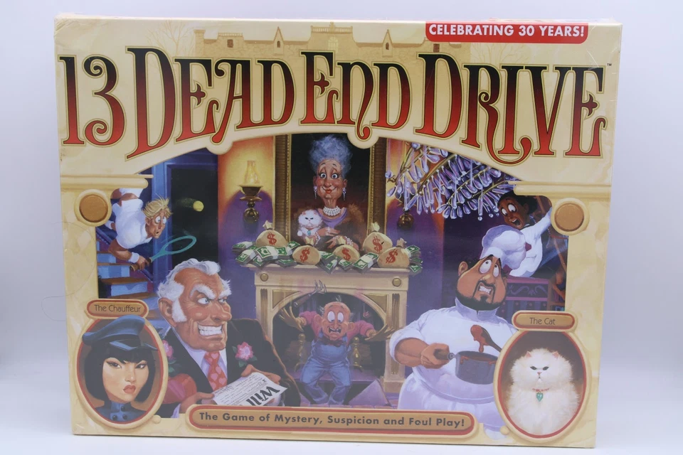13 Dead End Drive Board Game Horror 25th Anniversary of 1993 Edition 2018