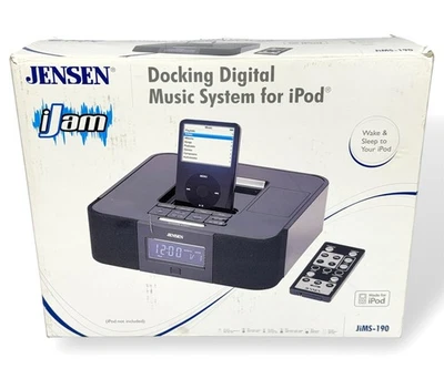 Jensen iJam iPod Speaker Dock with Remote JiMS-190 2006 - Image 1 of 4