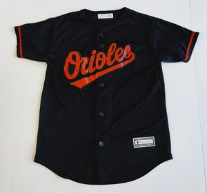 Baltimore Orioles Jersey Youth M Black Genuine Merchandise Blank MLB Sewn - Picture 1 of 8