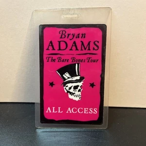 Bryan Adams Bare Bones Tour  Concert Music Ticket All Access Pass - Picture 1 of 2