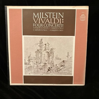 NATHAN MILSTEIN violin - VIVALDI Concertos - ANGEL LP 1962 - Image 1 of 4