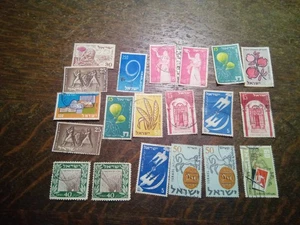 Israelische Briefmarken, 1948 - Anfang 50er Jahre - Bild 1 von 5