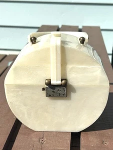 ¡Cartera de dos pisos de baquelita de la década de 1950!! - Imagen 1 de 14