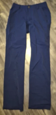 Under Armour Match Play Mens Golf Pants 1289878 30x32 Navy Blue - Image 1 of 4