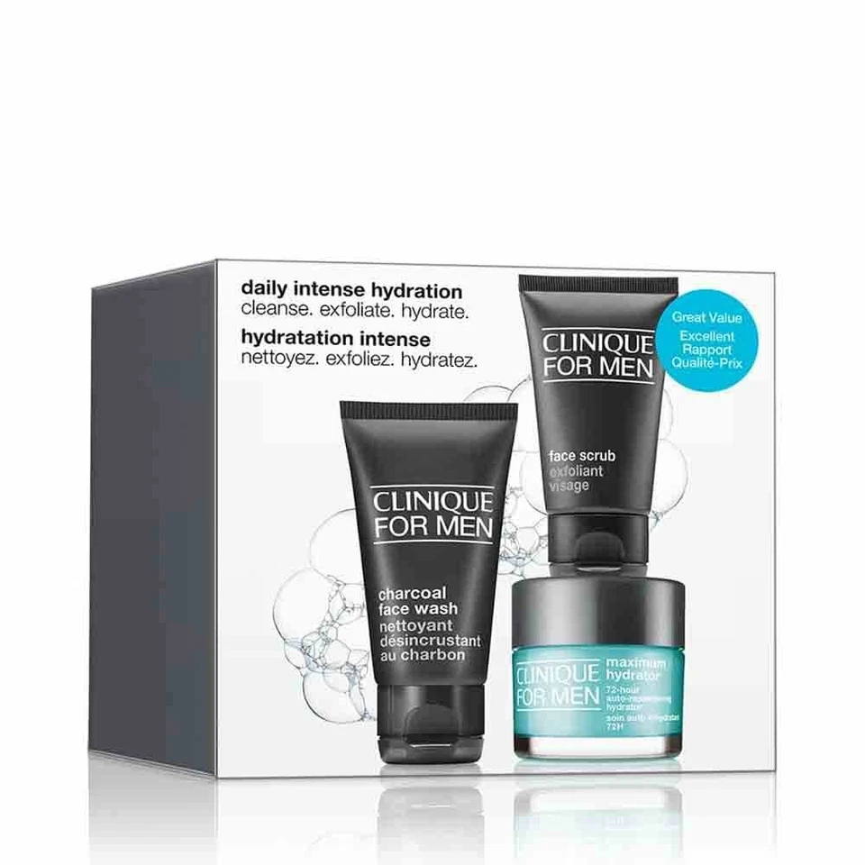 Hidratador máximo Clinique para hombre 3 piezas hidratación intensa diaria tamaño completo Foto 1 de 1