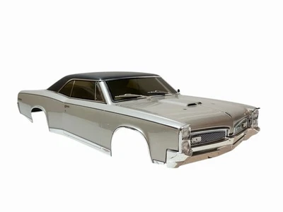 New Kyosho 1/10 1967 Pontiac GTO Body Shell 200mm SILVER Finished Fazer Mk2 - Image 1 of 4