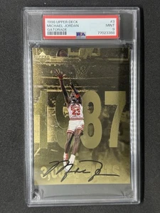 1998 Upper Deck Michael Jordan Gatorade #3 PSA 9 - Picture 1 of 2
