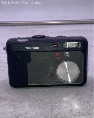 Câmera Digital Toshiba PDR-3300 Preta 3.2 Mega Pixel Ainda Compacta Com Estojo - BOM - Imagem 1 de 3