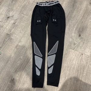 Under Armour Men's UA HOCKEY HeatGear® Compression Leggings Small PP - Picture 1 of 11