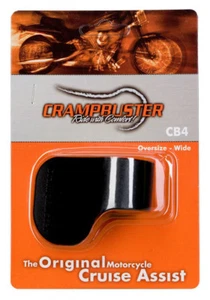 Crampbuster Motorcycle Throttle Cruise Assist Rocker 4 Oversize Wide Black CB4 - Picture 1 of 3