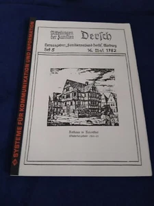 Mitteilungen der Familien Dersch Marburg Heft Nr. 5 1982 - Bild 1 von 1