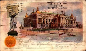 1898 UDB POSTCARD-1989 TRANS-MISSISSIPPI EXPOSITION, THE AUDITORIUM BK61 - Picture 1 of 2