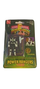 Pin Mighty Morphin Power Rangers Auto Morph Zach Black Ranger  - Imagen 1 de 6