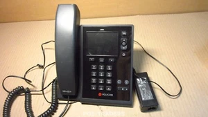 Téléphone IP vocal HD Polycom 2201-44300-001 CX500 Microsoft Lync INCL COMBINÉ + PSU - Photo 1/2